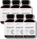 Smartere Ernæring Magnesium Complex - Chelated Magnesium Glycinate + Citrat, Malate for søvn, avslapning, Muskel og Nerver + klinisk bevist L-Theanin, ikke-GMO-360 tablett[180-dagers forsyning]