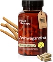 Planteterapi Ashwagandha Kapsler produsert i USA 4 måneders forsyning fremmer avslapping og emosjonell balanse kosttilskudd for kvinner og menn 120 vegetarisk kapsel