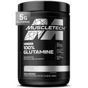 Muskelteknologi 100% L-Glutamine pulver for forbedret muskelgjenvinning - ren L Glutamine Muskelvekstbygger & energi øker ernæringsmessig kosttilskudd for menn og kvinner - uslavored, 60 Services
