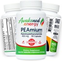 Palmitoyletanolamid 450mg Komfortabel mobilitet Nerver Kognitiv og immun støtte - Micronisert høy absorpsjon - All Natural Pea - USA laget - Ingen tilsetningsmidler eller hjelpemidler - 30 Vegankapsler Supplement