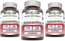 Amazing Formler Astaxanthin 12 mg Softgels Supplement | Ikke-GMO | Glutenfri (120 greve | 3 pakke)