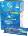 Spatone naturlig flytende jerntilskudd Plus VIT C for kvinner - menn og barn alder 4+ - Ideell under svangerskapet - lett absorbert & gentle - Vegan - Apple Flavor - 28-dagers - 5 mg jern per 20ml Sachet