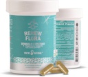 Renew Flora - Advanced collagen & Skin Support - Antioksidant Plus Digestive enzymer og Gut Support for kvinner og menn med kliniske studier - Lactobacillus og 12 Registrert probiotika - 30 dagers forsyning