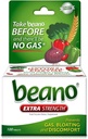 Beano Ultra 800 | Gassforebygging og Digestive Enzyme Supplement Tabletter | 100 Count | Pakke med 3