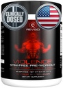 VIOLENCE stimulere gratis pre trening pulver av REVSCI, presisjon dosert ikke stimul preworkout pumpe pre trening koffein gratis pre trening pulver, pumpe kosttilskudd og stimulant gratis nitric, vannmelon, 25 servering