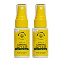 Beekeepers Naturals Propolis Throat Spray, Natural Immune Support & Sore Throat Relief - Antioksidanter, Keto, Paleo, Glutenfri, 1.0 oz (Pack of 2)