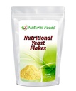 Premium Nutritional Yeast Flakes - Forsterket med B-kompleks vitaminer - Delicious Cheesy smak - Glutenfri, ikke GMO, Vegan - Fiber Protein kilde Perfekt for plantebaserte vegetariske dietter - 1 lb