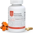 Nano Meda® Turmeric Curcumin med Boswellia | 100% Biotilgjengelig, patentert mikronisert gurkemeie, forbedret absorpsjon | Joint Support Supplement, 60 greve