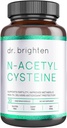 Dr. Brighten N-Acetyl-cysteine (NAC) — Kraftig glutathion Precursor Aminosyre Supplement for optimal avgiftning, immunfunksjon og PCOS — 30 kapsler
