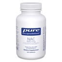 Rene innkapslinger NAC 900 mg - N-Acetyl Cysteine Amino Acid Supplement for Lung & Immune Support, Liver & Antioksidanter* - 120 Kapsler