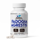 Fadogia Agrestis 600mg for naturlig testosteron støtte | fremmer muskelvekst, energi, kjøring, utholdenhet, og Mood | Ikke-GMO, Vegan, Glutenfri | 180 kapsler