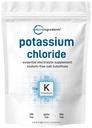 Kaliumkloridpulver, 1 KG (35 Ounce) | Saltsubstitut & essensiell Hydration Electrolyte Supplement | Støtter Mineral balanse, hjerte, felles og immunhelse | Filler gratis, løser enkelt