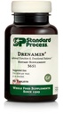 Standard prosess Drenamin - Adrenal funksjon Supplement for sunn stressrespons - Støtter sunn energiproduksjon og metabolisme - Glutenfri, ikke-Dærlig og ikke-soy - 90 tabletter (90 Serveringer)