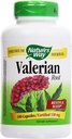 Naturens vei Valerian Root, (Gelatin) Kapsler 180 ea