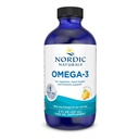 Nordic Naturals Omega-3, Lemon Flavor - 8 oz - 1560 mg Omega-3 - Fiskeolje - EPA & DHA - Immunstøtte, Hjerne- og hjertehelse, Optimal wellness - Ikke-GMO - 48 Serveringer