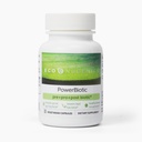 EcoNugenics PowerBiotic: Prebiotic, Probiotic & Postbiotic for menn og kvinner – 30 kapsler (1 daglig) – Støtter Digestive Helse, Gut Cleanse, Pensum Relief, Immunfunksjon