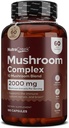 Mushroom Complex | Cordyceps Mushroom, Reishi, Shiitake, Maitake og Lions Mane Supplement. En 10-mushroom Supplement for å støtte din sinn og kropp ® 180 Mushroom Kapsler