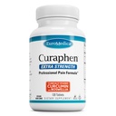 EuroMedica Curaphen Extra Styrke - Curcumin & Boswellia Supplement for sunn sirkulasjonsstøtte - Turmerisk Supplement til å støtte leddene, muskel helse og endorfin produksjon - 120 tabletter