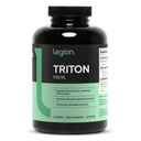 LEGION Triton Fish Oil Capsules - Trippel styrke Omega 3 essensielle fettsyrer med vitamin E og sitronolje for maksimal absorpsjon, ferskhet og renhet - 2400mg EPA & DHA Per servering, 30 Svgs