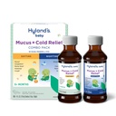 Hylands Baby Mucus og kalde lindring, dag og natt verdi pakke, spedbarn og baby kald medisin, decongestant og cough relief, 8 Fl Oz