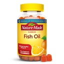 Naturlaget fiskeolje Omega 3 gummier, Omega 3 fiskeolje kosttilskudd, sunn hjerte støtte, 90 gummier, 45 dagers forsyning