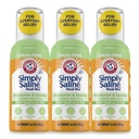 Arm & Hammer Bare saltvannsforstøv og soothe nasal miste, rusmiddelfri moisturizing saltvannssprøyte for øyeblikkelig lindring for tørr nese, 4,6 Oz (130 g), 3 pakke