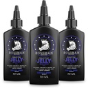 Bossman Jelly Beard Olje for menn - 3 pakke (12 oz i alt, Royal Oud Scent) - Softens, fortøyler og forhold med naturlige ingredienser