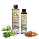 Kalla Organic Flax frø Castilla såpe100% ren Castilla flytende såpe Neem blad ekstrakt-250ml, sertifisert kold presset Jomfru Coconut olje, te tre essensielt Castilla Glutenfri hånd