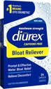 Diurex Koffeinfri Bloat Relief, maksimal styrke, lindrer vann Bloat Discomfort, opp til 6 timers relief, 24 teller