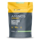 Purbolics Aminos + Energi | Støtter gjenoppretting, energi og fokus | 95 mg koffein, 0 sukker og 60 serveringer (Cool as Cucumber...Lime)