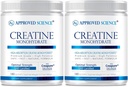 Godkjent vitenskap Kreatin Monohydrat pulver med BioPerine - støtter lean muskelvekst og gjenoppretting - 360 serveringer - 5000 mg Per servering - ikke-GMO, Vegansk