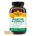 Land liv, Coenzym B-Complex vitamin, støtte energi og metabolisme, daglig kosttilskudd, 240 ct