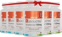 WELLNESS EXTRACT Eannatto Tocotrienols Deltagold 125 mg, vitamin E Tocotrienols Supplements 60 Softgel, Tocopherol Free, Ikke-GMO, Glutenfri og antioksidant (Pack of 6)