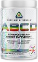 Core Nutritionals Platinum ABCD Advanced BCAA Energy Supplement, forbedrer utholdenhet, gjenoppretting og fokus 30 serveringer (Australian Gummy Snakes)