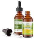 Potent og organisk Vegan Omega 3 flytende kosttilskudd: bedre enn fiskeolje! Plantebasert vann ekstrahert algae olje-DHA EPA DPA Fatty Acids- Ikke GMO- støtter immun, hjerte, hjerne og felles helse-60 doser