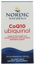 Nordic Naturals Nordic CoQ10 Ubiquinol - 60 Mini Soft Gels - 100 mg Coenzym Q10 (CoQ10) Ubiquinol - hjerte- og hjernehelse, celleenergiproduksjon, antioksidant støtte - ikke-GMO - 60 Services