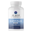 DR. EMIL NUTRITION 200 MG 5-HTP Pluss med Sam-e for å opprettholde normal sunn søvn og skape en følelse av velvære - 5HTP Supplement med vitamin B6-60 Vegan Capsules, 30 Services