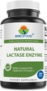 Brieofood Lactase Enzyme piller - 3000 FCC ALU - 360 tabletter - 360 serveringer - Ikke-GMO, Glutenfri