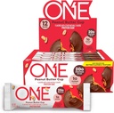 En proteinbar, Peanut Smørekopp, Glutenfri med 20g Protein og 1g Sukker, Pantry stifter, 2,12 oz (12 greve)