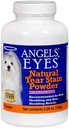 ANGELS 'EYES Natural Tear Stain Forebygging Kylling pulver for hund | Alle avler | No Wheat No Corn | Daglig støtte for øyenhelse | Profesjonell formel |Limited ingredienser | Nettoinnhold 150g