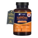 Turmerisk 2280mg (høy styrke) med svart pepper & ginger - 180 vegansk gurkemeiekapsler med aktiv ingrediens curcumin I UK laget av provis Healthcare