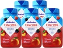 VitaFusion, Fiber Well Gummies, Fiber Supplement, Assortert Flavors - 90 tannkjøtt, Pakke med 5