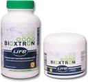Bioxtron Life AFA Stem Cell Supplement - Felles støtte og muskelsmerter - Støtte for immunsystemet - Støtte Energinivå - Stem celleproduksjon - Blå Grønn Algae Spirulina - 90 Caps + Krem 2 oz