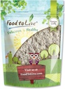 Mat å leve - Psyllium Husk pulver, 1,5 pund - ren, Kosher, Vegansk, Keto, Uslavorert, Finely Ground, Bulk, Blander Vel, Rik på Oppløselig Fiber