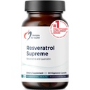 Designs for helse Resveratrol Supreme - Trans Resveratrol fra japanske Knotweed + Quercetin - Sunn aldring + kardiovaskulær støtte Supplement, ikke-GMO (60 kapsler)