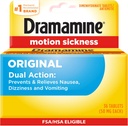 Dramamin Opprinnelig, Motion Sykefall, 36 Telling