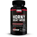 Force Factor Horny Goat Weed for menn, naturlig mannlig kjøre og vitality Supplement med naturlige ingredienser for overlegen absorpsjon, grunnleggende serien, 750 mg, 60 kapsler