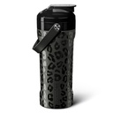 BrüMate MultiShaker Blender Flaske | 100% Leakproof Isolert rustfritt stål | Pre Workout og Protein Shaker Flaske for Gym | 26oz (Onyx Leopard)