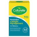 Culturelle Metabolisme + Vektstyring med SlimBiotics® Probiotiske kapsler – 30 tall – bidrar trygt til å administrere vekt - fremmer sunn metabolisme og fysisk og mental energi