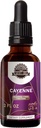 Jordens kjærlighet - Cayenne alkohol-fri urteekstrakt Tinktur, super-konsentrert Cayenne (Capsicum annuum) tørket pepper (2 fl Oz)